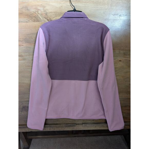 The North Face Glacier Fleece Jacket Women's Medium Mauve Long Sleeve Zip-Up NWT - Picture 2 of 4